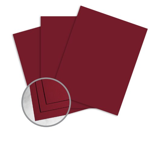 Tube Ketchup Card Stock - 8 1/2 x 11 in 125 lb Cover Soft Flat Matte C/2S 250 per Package