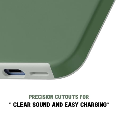 Image of Kratos Soft Silicone Case Cover Compatible with iPhone 17 Pro - Everyday Comfort Protection, Wireless Magnetic Charging Case with Raised Edge Camera & Screen Protection, Shock-Resistant Design