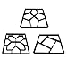 Generic Walk Path Maker Stone Paver, Pavement Paving Concrete Molding, Pathmate Stone Molding, for Patio, Style A