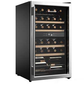 Adega Climatizada Brastemp Dual Zone 33 Garrafas Inox BZB33BEBNA - 220V
