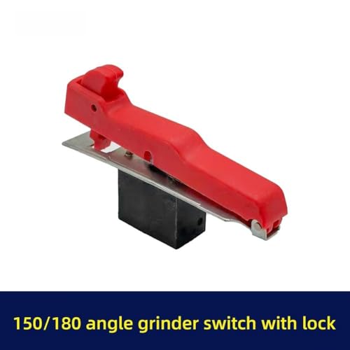Interruptor de repuesto equipado con mecanismo de bloqueo para amoladoras angulares de 125 150 180 230 mm y equipos de pulido asociados - imagen 5
