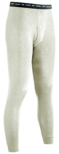 ColdPruf Men's Authentic Wool Plus Pant Oatmeal MD 2Pack