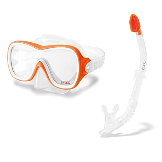 Intex 55647 - Kit Para Bucear Máscara Y Tubo Wave Rider