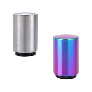 Flesopener Bierflesopener Roestvrijstalen automatische snelle flesopener Magnetische automatische flesopener Duwopener voor bars en keukens om het deksel van bier en drankjes te openen 2 stuks
