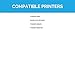 LD Products Compatible Toner Cartridge Replacements for Xerox Phaser 6500 & WorkCentre 6505 High Yield (2 Black, 1 Cyan, 1 Magenta, 1 Yellow, 5-Pack) Compatible with Xerox 6500 6500DN 6500N 6505
