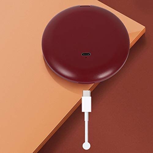 Espejo de Maquillaje Pequeño portátil con luz LED miniatura 6