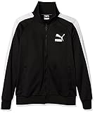 PUMA-Women's Plus Size Iconic T7 Track Jacket, Black, 1X