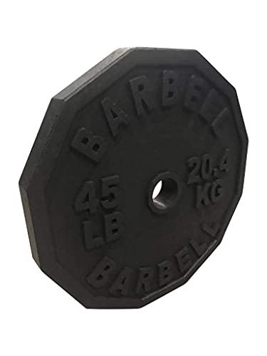Fake Weights Not 45Lb Weight Plates Styrofoam Olympic Style 45 Lb Barbell 1 Pair Prop For Strength Bodybuilding Barbell Bar Not Included #TOP5