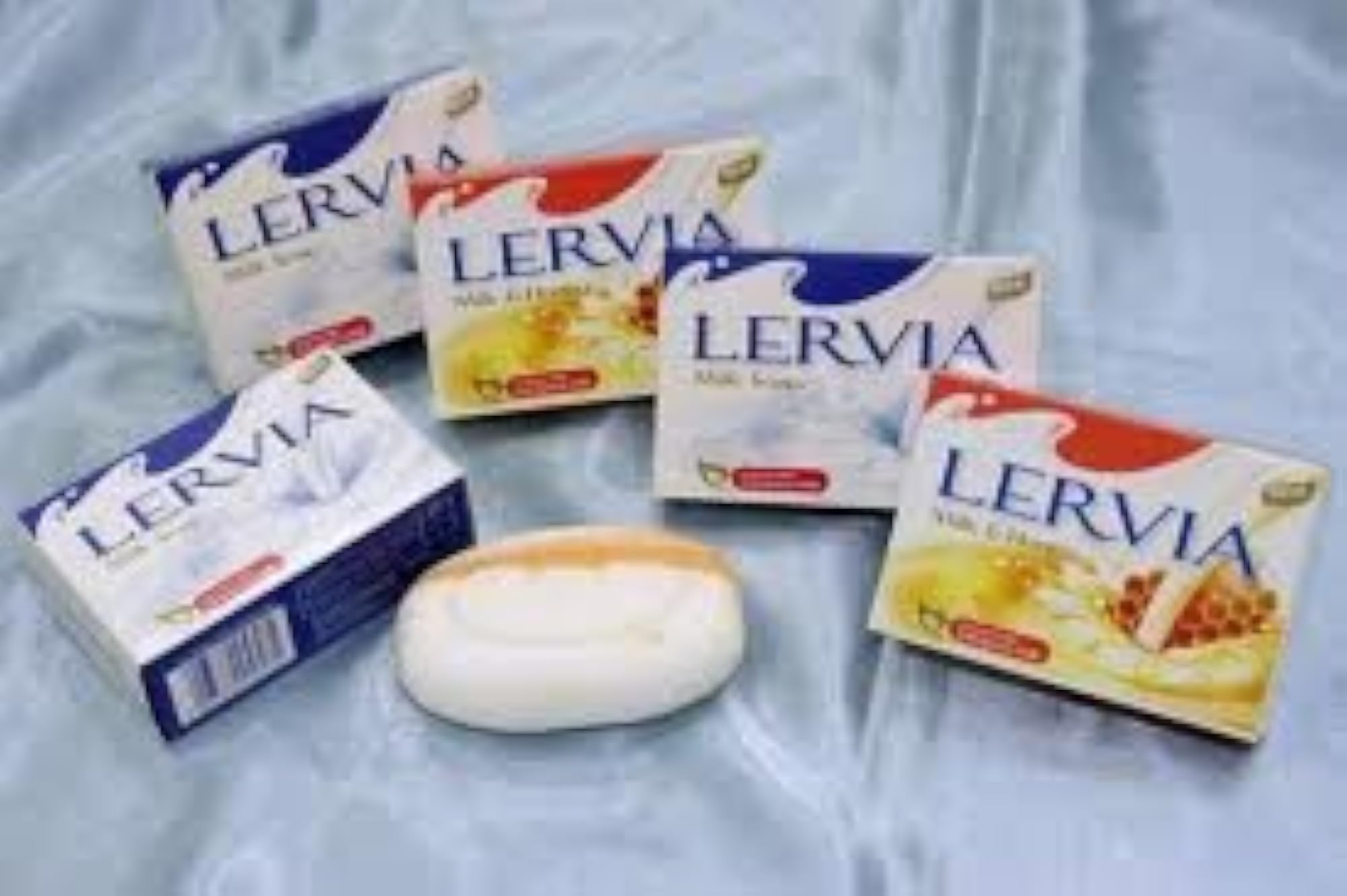 Lervia Milk Soap Pack of 10 for Nourishing Skin