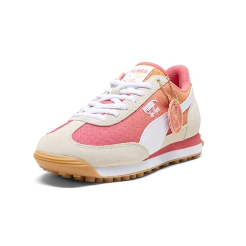 PUMA Womens Easy Rider Las Vegas Lace Up Sneakers Shoes Casual - White - Size 9.5 M2