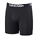 Calvin Klein Men's Boxer Brief Moisture Wicking, 3-pack (US, Alpha, Large, Regular, Regular, Black/Black/Gray)