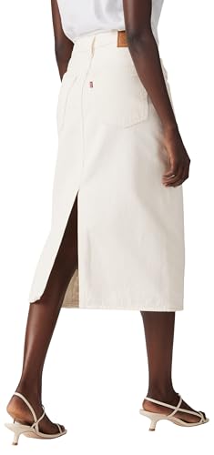 Levi's Hr Back Slit Skirt Snowing In La – Ansicht 4