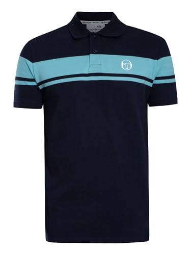 Polo Young Line Sergio Tacchini bleu maritime confortable