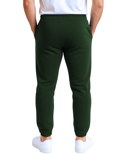 AMERICAN HEAVEN Men's Fleece Jogger | 3 Pocket All Season Athletic Workout Sweat Pants3