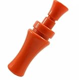 Duck Hunt Call Whistle for Mallard Drake Hunting, Vivid Voice - Various Models (Orange)