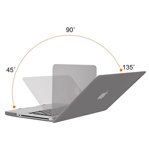 Funda MacBook Pro 13 pulgadas A1278 gris carcasa dura ultra delgada 4