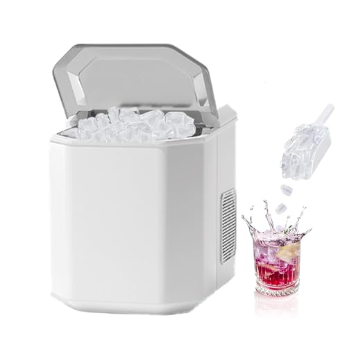Máquina de hielo compacta para encimera, cubos en 6-8 mins miniatura 1