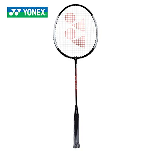 Image of Yonex ZR 100 Light Aluminium Badminton Racquet with Full Cover | Made in India (Black)+Yonex GR 303 Aluminum Blend Badminton Racquet with Full Cover (Black)