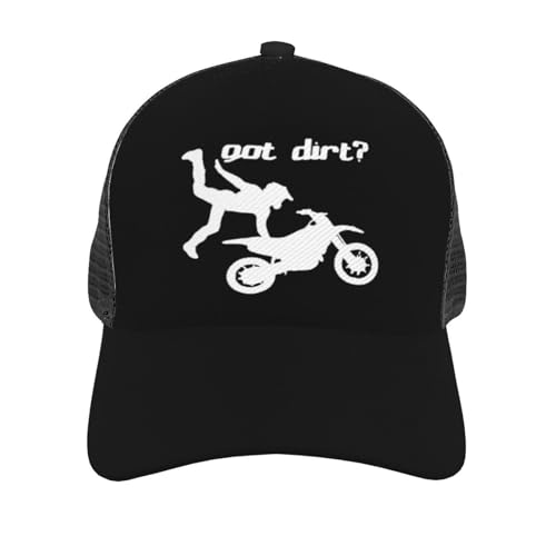 Got Dirt Bike Motocross Racing Unisex Mesh Baseball Caps - Classic Adjustable Hat3