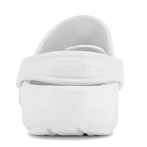 Image of Nautica Women's Classic Slip-On Clogs - Comfortable Crafted Clog Water Shoes for Garden and Casual Wear