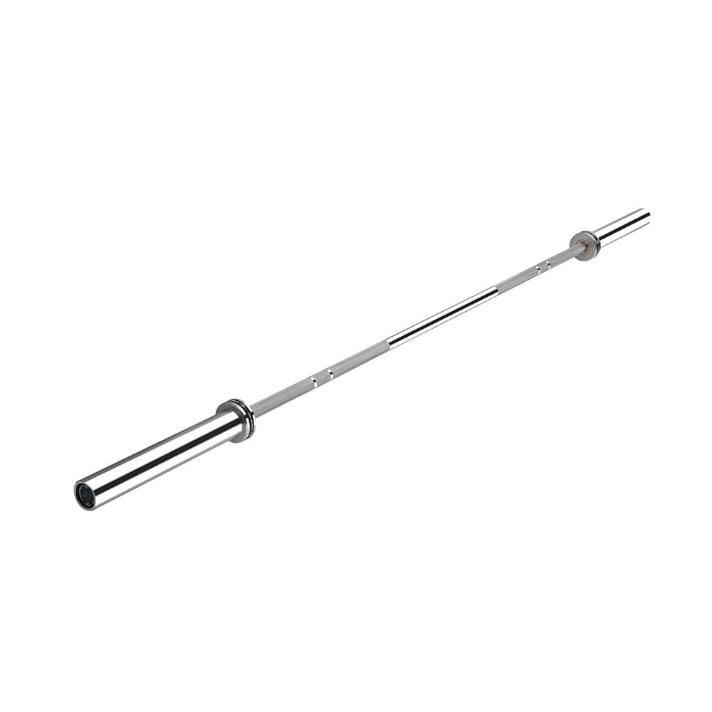 Bilanciere Olimpico 50 mm 200 cm 15 kg | Barra Pesi con Cuscinetti per Palestra, Powerlifting, Cross Training e Home Gym