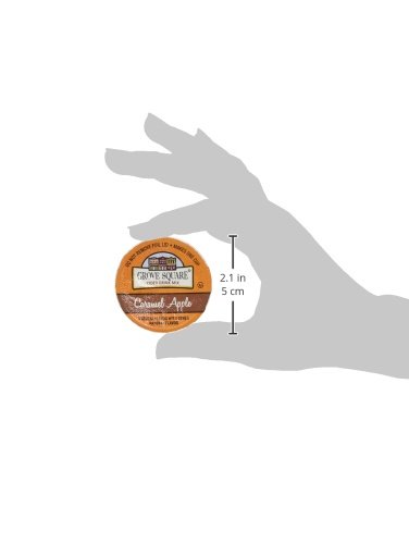Grove Square CARAMEL HOT APPLE CIDER - 12 Single serve cups