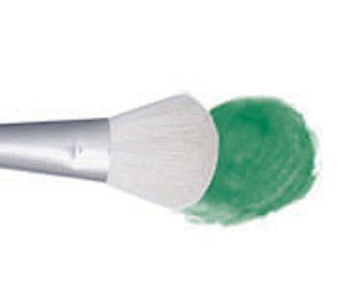 Grumbacher Academy Watercolor Round Mop Brush, White Nylon Bristles, 1-1/2" Size (774.150) #TOP1