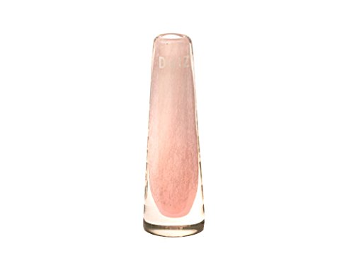 schmale/schlanke Glasvase Dutz SOLIFLEUR D5 H15 Old Rose/hell rosa Glas...
