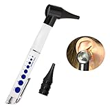  ZXM Herramienta de Limpieza de oídos, cámara de oído y removedor de Cera, otoscopio, oftalmoscopio de oído, Pluma, luz de oído, Lupa de oído, Juego de Limpieza de oídos, diagnóstico clínico