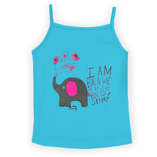 Image of HAP Kids 100% Cotton Multicolored Camisole Pack of Five
