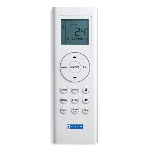 Image of Blue Star 2.0 Ton 1 Star Split System Verticool SAC VC124GATUR1 AC (Copper, White)