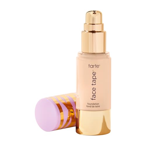 Tarte Face Tape Foundation – Coverage Matte Finish Foundation with Snow Mushroom & Hyaluronic Acid...