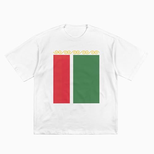 T-shirt République Tchétchène pour vos sorties casual d'été en coton - 3