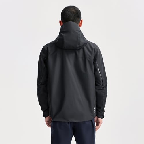 KAILAS Men's Hiking Shell Jacket Lightweight Waterproof Hooded Running Jacket Rain Jacket Outdoor Raincoat 6