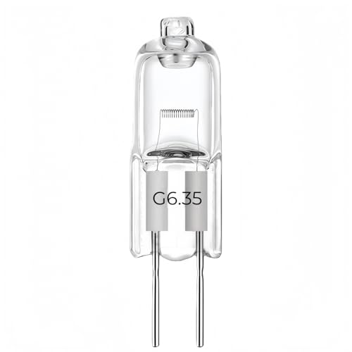 SNNYINZHE Bombillas halógenas G6.35 12v 24v 220v 110v-Brillante 20w 30w 50w 70w 100w 150w 200w con 3000k Luz cálida-Ideal para lámpara y proyector, bombilla sin sombras (24V-150W).