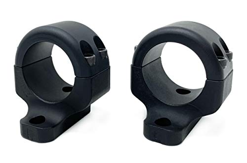 Game Reaper 2: Tikka T3, T1X, T3X 595, 695, Whitetail Hunter - Long & Short Action - Low Mount - Tactical, Black, 1 inch, 4 Screws per Ring