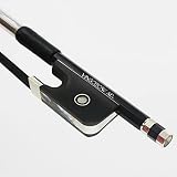 Carbon Fiber Cello Bow 4/4 Size VINGOBOW 100CB Full 4 4 for Professional Player Parisian Eyes Ebony