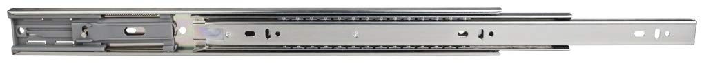 Hardware Resources 303FUSFT28 303FUSFT Series 28 Inch Full Extension Side Mount Ball Bearing Drawer Slide with 100 Lbs. Weight Capacity - Pair