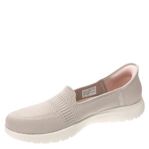 Image of Skechers On The Go Slip-Ins: Flex-Camellia Women's Slip On, 8 C /D US, Taupe
