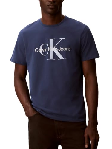 Image of Calvin Klein Men's Monogram Logo Crewneck T-Shirt