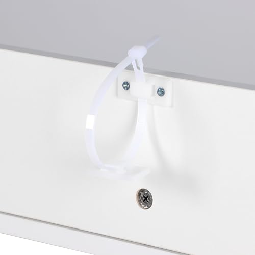 Relaxdays Kinderregal groß, 8 Boxen, 14 Fächer, HxBxT: 94x139x30 cm, Kinder Spielzeugregal, Stauraum & Ordnung, weiß