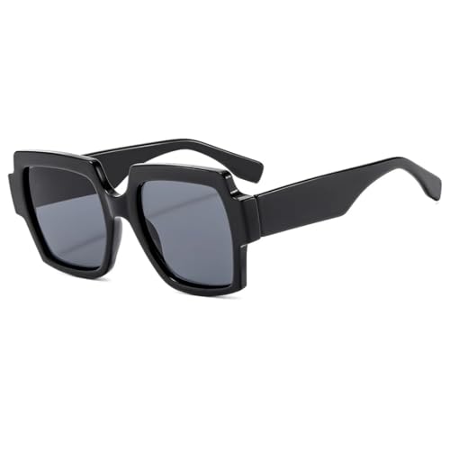 Lunettes de soleil vintage UV400 unisexes pour look rétro chic