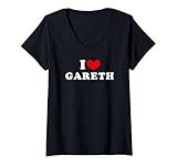 Photo Gallery donna i love gareth, io amo gareth maglietta con collo a v Photo Gallery donna i love gareth, io amo gareth maglietta con collo a v