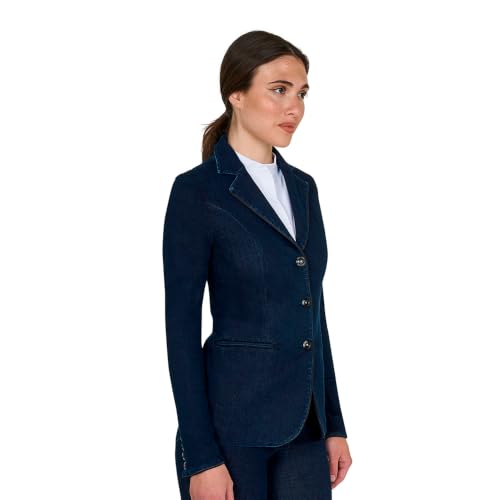 Equestro Elegance Woman Jacket S Blue