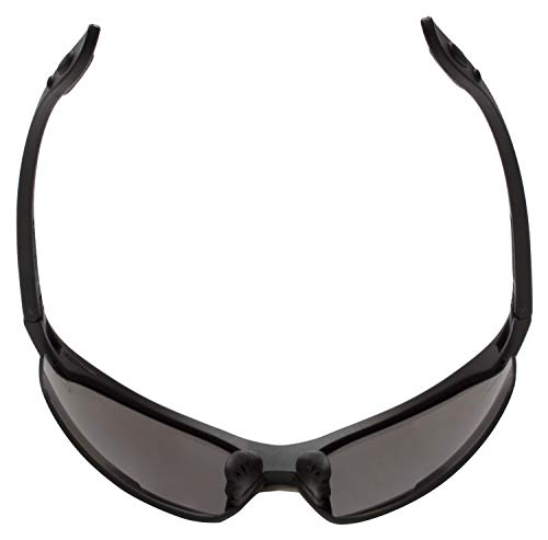 Calabria 91348 Safety Glasses For Work | Tinted Safety Glasses Anti Fog Anti Scratch | Uv Saftey Glasses Men | Safety Glasses Side With Shields | +2.50 Smoke #TOP4