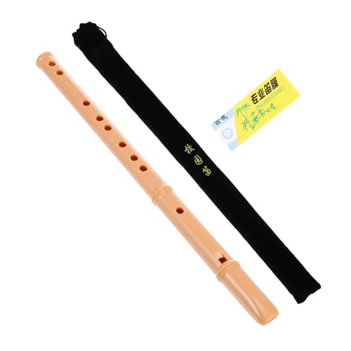 Yardwe 6-hole Abs Resin Clarinet Recorder Practice Instrument for Flute Lovers