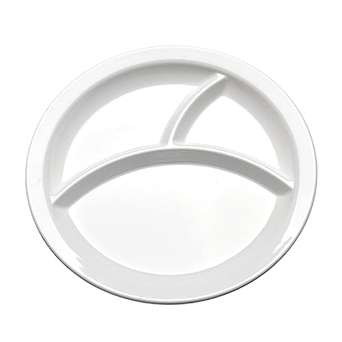 KAILIKETIY Placa De Compartimiento Platos De Comida Para Cuencos Para Plato De Cuencos Con Bochas Platos Para Platos De Pasta Control Aperitivo Bol