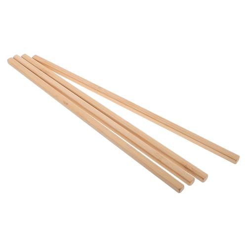 4 piezas de empujadores de fichas de Mahjong de madera 42 cm