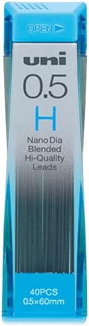 三菱鉛筆 ユニ ナノダイヤ シャープ替芯 10％OFF 0.5mm H 5個セット