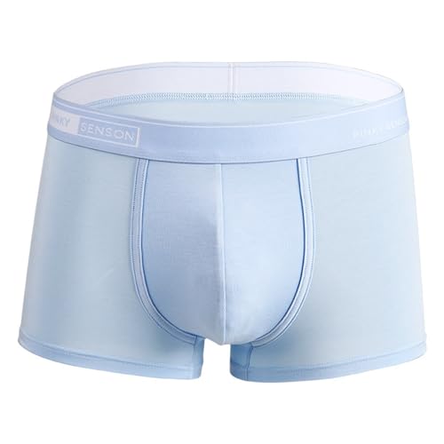 Underwear Testicle Support Elasticated Shorts Men Mens Sports Jockstrap String Vests For Uk Briefs Y Fronts Light Blue